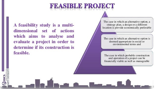 Feasibility study for house construction project Feasibility study for house construction project